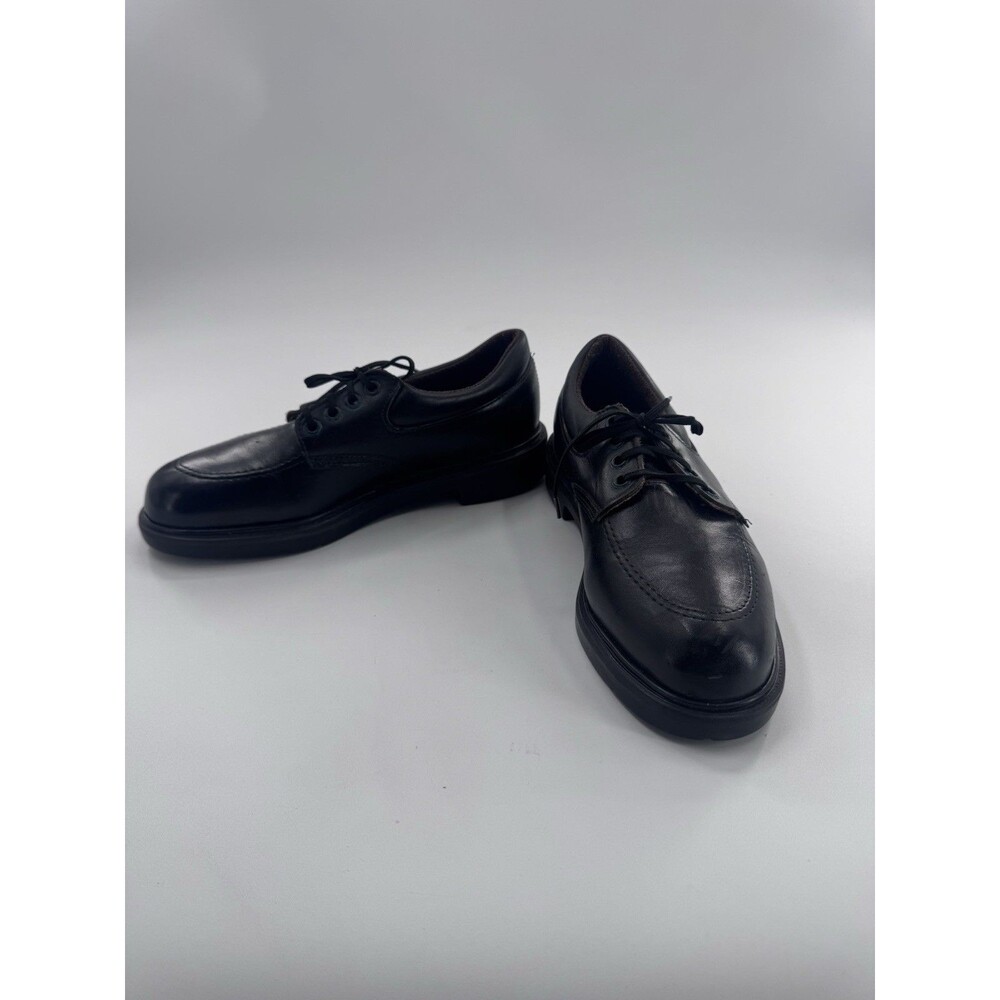 Vintage Red Wing Postman Black Oxford Shoes US Size 7D Union Made In USA